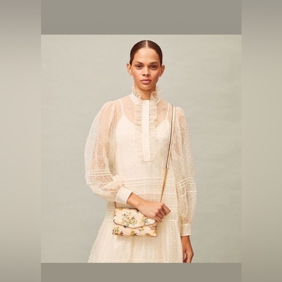 Tory Burch Chain Wallet SEE CALLOUTS IN PHOTOS AND VIDEOS